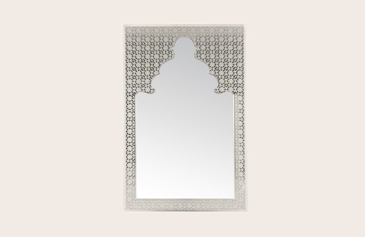 Arabian Night Mirror Silver